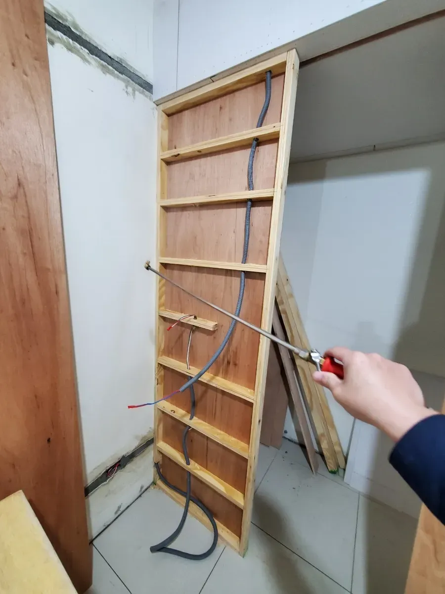 木作櫃骨架施作